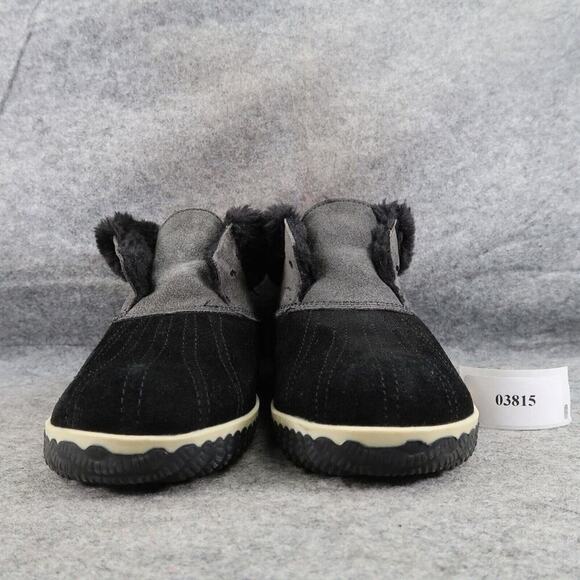 Sperry Shoes Womens 9 Duck Boot Slipper Chukka Elayna Leather Faux Fur Top Sider - Picture 2 of 14